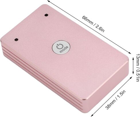 USB Omnidirectional Microphone, 192Khz Sampling Rate and Dual Channel Microphone with Magnetic Back, AI Noise Reduction, 3Meter Pickup Distance, Real Sound Reproduction (Rose Gold) in Saudi Arabia