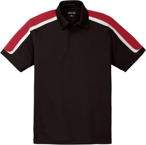 SPORT-TEK Men's Tricolor Shoulder Micropique Sport in Kuwait