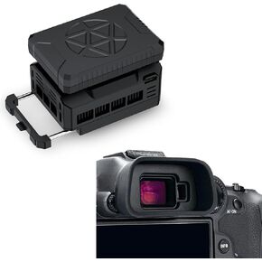 eyecup + kit Cooler ： EOS R7 eyecup مع طقم برودة الكاميرا مع بطارية مغناطيسية قابلة لإعادة الشحن in Kuwait