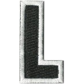 Tactical Letter Patches - Black/White in Saudi Arabia