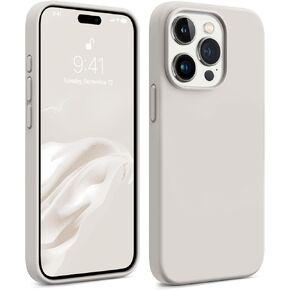Aotesier Shockproof مصممة لحالة iPhone 14 Pro Max ، [سيليكون من الدرجة الغذائية] [حماية إسقاط عسكري] مع حالة هاتف واقية مضادة للبطانة لـ 14 Promax ، 6.7 بوصة ، شوكولاتة in Kuwait