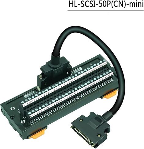 HL-SCSI-50P SCSI50 50pin Relay Terminals Adapter Board for Servo CN1 ASD-BM-50A for A2/AB 2M(20pcs 20-26P 8.5MM) in Saudi Arabia