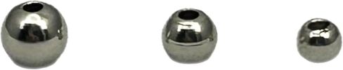 Premium Quality Solid Brass Beads Nickel Plated Beads for Spinnerbaits, Made in The USA, DIY Lure Making Parts, Beads for Inline Spinner, Fishing Rigs, Baits & Lures in Saudi Arabia