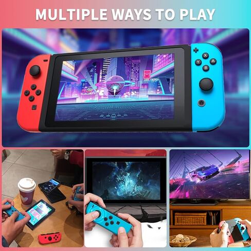 وحدات التحكم اللاسلكية Szljzygm للتبديل ، ومفتاح دعم Gamepad لتصميم خفيفة الوزن Lite/OLED ، ومع اهتزاز مزدوج/إيقاظ/لقطة شاشة/متحركة/مستشعر gyro in Kuwait