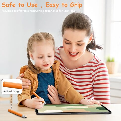 4 أقلام ملائمة للأطفال لشاشات اللمس ، وأقلام القلم المتوافقة مع Kindle و iPad و iPhone والأجهزة اللوحية (Blue+Purple+Orange+Green) in Saudi Arabia