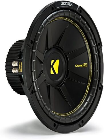 Kicker CWCS124 Compc 12 "Subwoofers Bundle Single 4-Ohm Voice Coil in Saudi Arabia