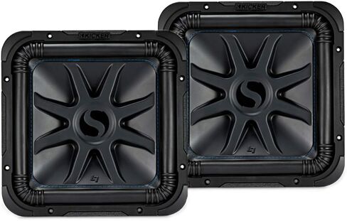 Kicker 44L7S154 Solobaric 15 "SPERWOOFER Square L7 DUAL 4 OHM - (متجدد) in Kuwait
