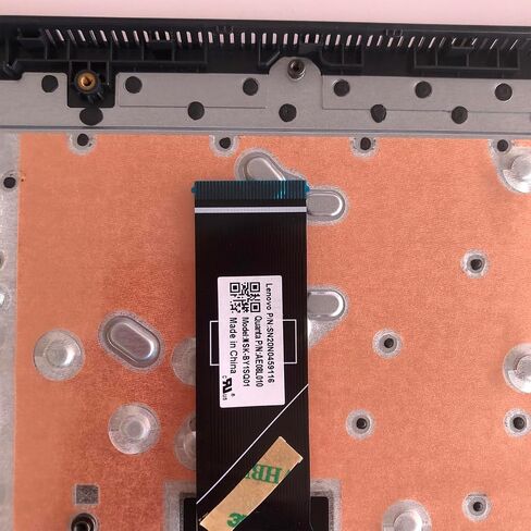 Laptop Palmrest Upper Case with Keyboard and Touchpad Assembly Replacement for Lenovo Ideapad 3 15ada05/3 15IML05 5CB0X57446 5CB1D03658 Black in Saudi Arabia