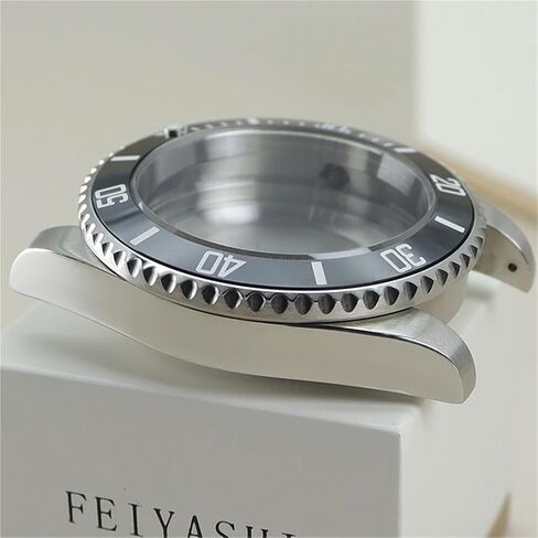 40 مم حالة غوص من الياقوت مناسبة لسيكو NH35 NH36 NH34 8215 ETA2824 حركة 28.5 مم الاتصال 316L Watch Parts Case Case in Kuwait