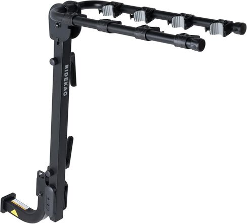 Ride KAC S4 Hitch Mounted 4-Bike Suspension Rack, Quick Release Handle, Double Folding, Smart Tilting Design, RV Use Prohibited, 2" Hitch in Saudi Arabia