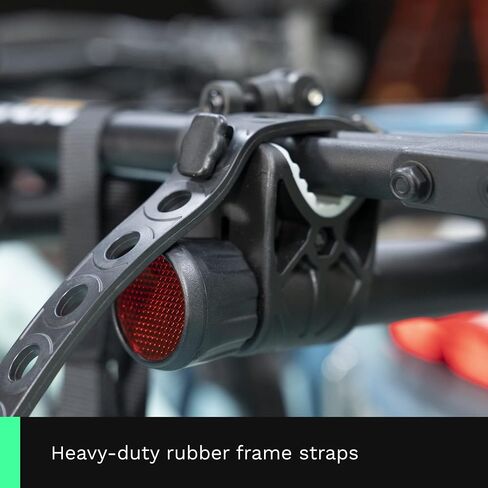 Ride KAC S4 Hitch Mounted 4-Bike Suspension Rack, Quick Release Handle, Double Folding, Smart Tilting Design, RV Use Prohibited, 2" Hitch in Saudi Arabia