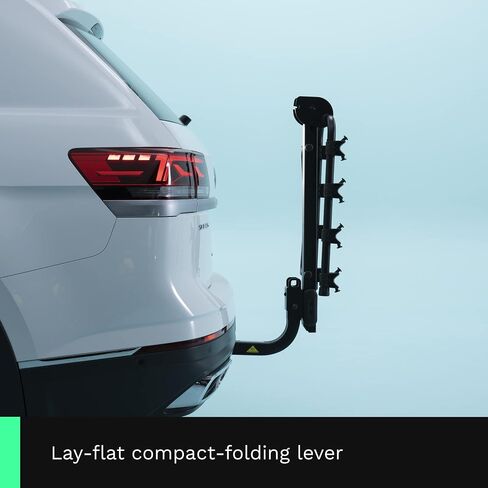 Ride KAC S4 Hitch Mounted 4-Bike Suspension Rack, Quick Release Handle, Double Folding, Smart Tilting Design, RV Use Prohibited, 2" Hitch in Saudi Arabia