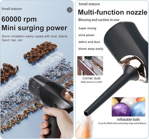 Model Cleaning kit,Cordless 4-in-1 Handheld Portable Vacuum Cleaner&14pcs Anti-Static Brush,Cleaning Dust,Hairs,Crumbs,for Statues,Military Hobby Crafts in Kuwait