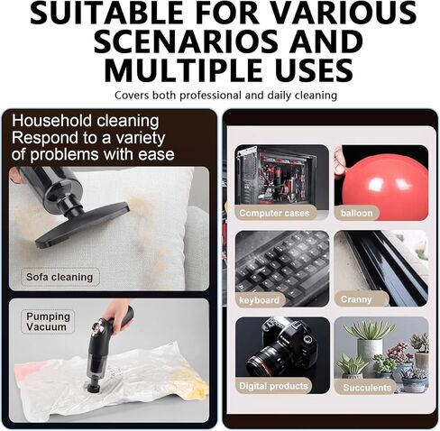 Model Cleaning kit,Cordless 4-in-1 Handheld Portable Vacuum Cleaner&14pcs Anti-Static Brush,Cleaning Dust,Hairs,Crumbs,for Statues,Military Hobby Crafts in Kuwait