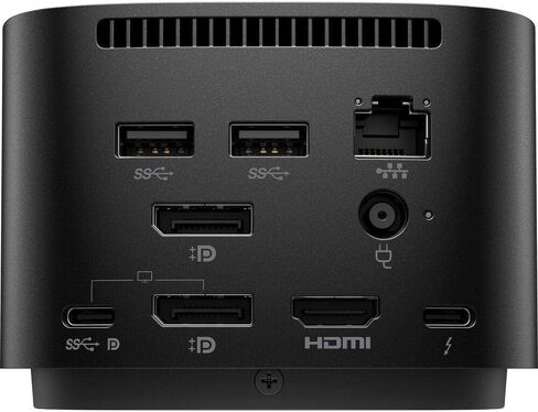 HP Thunderbolt Dock 120W G4 4J0A2AA-1x USB-C 4X USB-A 3.2 1x Thunderbolt4 1x USB-C 1X HDMI 2x DP 1.4 1x 2.5GB RJ45 in Saudi Arabia