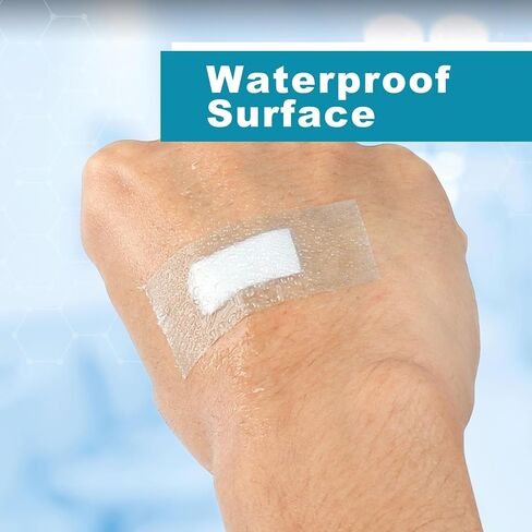 LotFancy Medical Silicone Tape, 2Rolls 1"×5.5 Yds, Waterproof Adhesive Surgical Tape, Soft Skin Tape for Surgery First Aid, Wound, Bandage and Sensitive Skin in Saudi Arabia