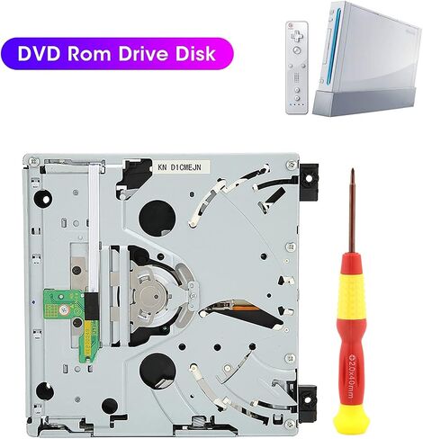 Replacement DVD ROM Drive IC Disc Repair Part for D2E Console, Professional Design with Superior Performance and Durability in Saudi Arabia