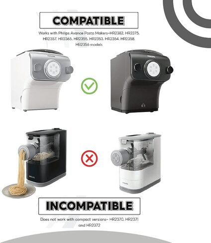 أقراص شكل المعكرونة في Udon تناسب صانع Philips Automatic Pasta & Noodle ، ومرفق صانع المعكرونة Philips ، وأجهزة المطبخ ، ومجموعة الملحقات (Vietnames Banh Canh/Udon 5mm) in Saudi Arabia
