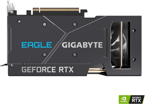 GIGABYTE GeForce RTX 3060 Eagle OC 12G Graphics Card, 2X WINDFORCE Fans, 12GB 192-bit GDDR6, GV-N3060EAGLE OC-12GD Video Card (Renewed) in Saudi Arabia