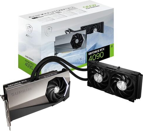 MSI GeForce RTX 4090 SUPRIM Liquid X 24G, V510-007R (Renewed) in Saudi Arabia