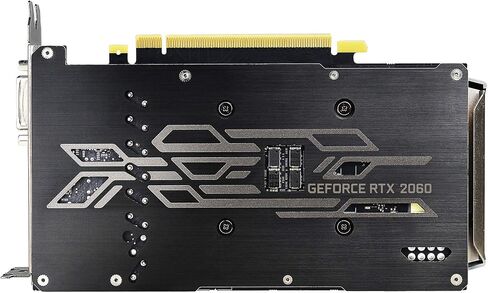 Evga Geforce RTX 2060 KO Ultra Gaming ، 6GB GDDR6 ، المعجبين المزدوج ، لوحة خلفية معدنية ، 06G-P4-2068-KR (متجدد) in Kuwait