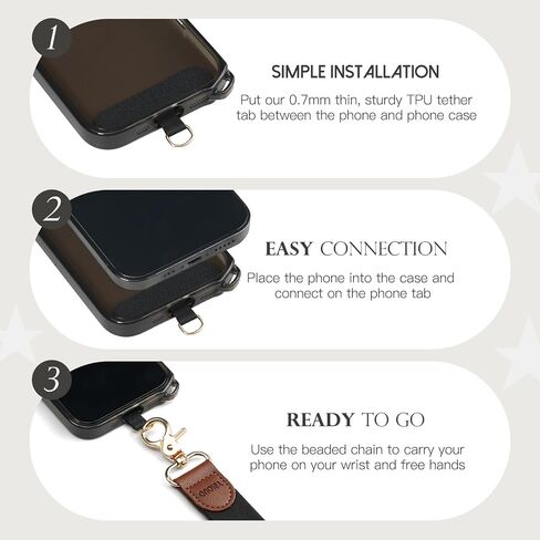 Timovo for iPhone 16 Pro Max Case مع حزام ، تغطية هاتف TPU الناعمة الشفافة للهاتف مع حبل Crossbody قابل للتعديل قابل للتعديل وحزام المعصم ، الأزهار باللون الأسود in Saudi Arabia