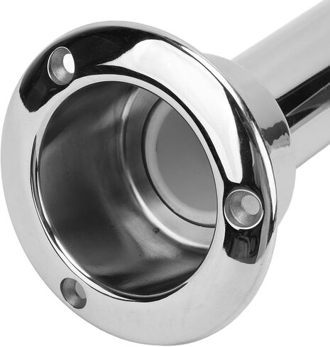 aqxreight Marine Rod Cup Holder, 2 in 1 Boat Fishing Rod Cup Holder Stainless Steel Strong Structure 280mm Round Top Cup Holder for Yacht Ship (15 Degrees), aqxreight6v3oy2ak5r-12 in Saudi Arabia