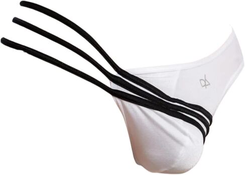 Mens Sexy Stylish Bikini Brief Multi Strap Thong Sahara G-String Open Back Gym Jockstrap Underwear in Kuwait
