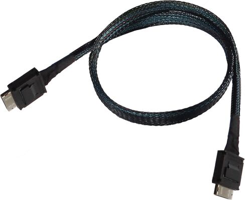 كابلات micro sata | PCIe Gen4 16GT/S Oculink (SFF-8611) إلى Oculink 4 Lane Cable in Saudi Arabia