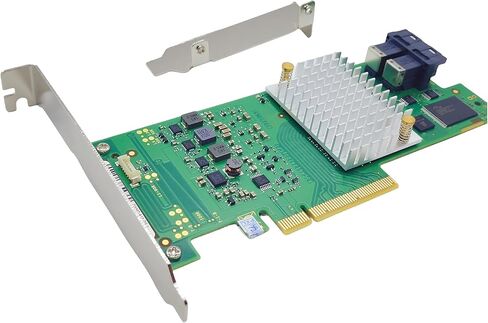 بطاقة تحكم RAID SAS SAS SAS SAS SAS SAS SAS 8 PORT 9300-8I PCI-EXPRESS 3.0 CARD ADAPTER CARD D3307 in Kuwait