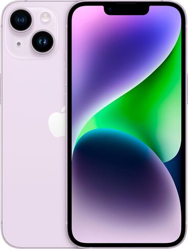 Apple iPhone 14 ، 128 جيجابايت ، أرجواني للكريكيت اللاسلكي (متجدد) in Saudi Arabia