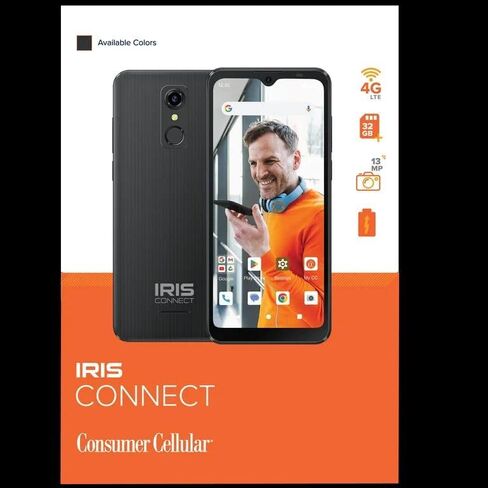 Iris Connect ، 6.5 "عرض ، تخزين 32 جيجابايت ، Android 13 ، أسود in Saudi Arabia