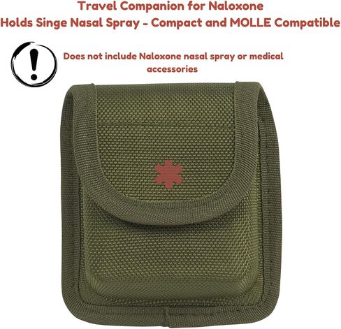 Rothco Nasal Spray Pouch – Hard Molded Nasal Spray Pouch – 4" X 4.5" X 1.5" in Saudi Arabia