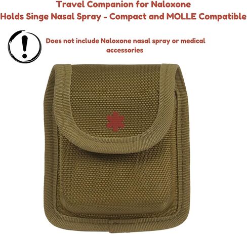 Rothco Nasal Spray Pouch – Hard Molded Nasal Spray Pouch – 4" X 4.5" X 1.5" in Saudi Arabia