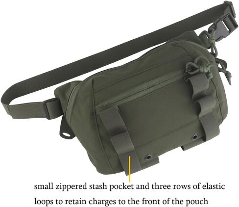 Large Multi-Purpose Drop Pouch, Universal Tactical Fanny Pack Vest Hook and Loop EDC Admin Wait Bag in Kuwait