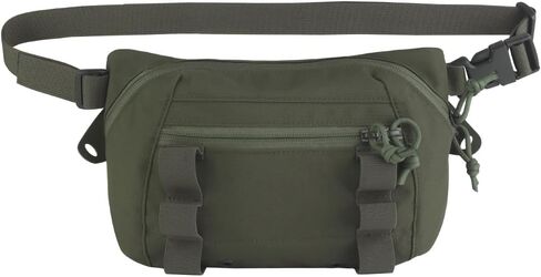 Large Multi-Purpose Drop Pouch, Universal Tactical Fanny Pack Vest Hook and Loop EDC Admin Wait Bag in Kuwait