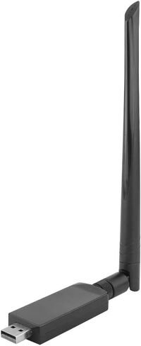 ASHATA USB Network Card,RTL8821AU Network Adapter Band 600Mbps USB Adapter Compatible with Bluetooth, High-Speed 2.4GGHZ and 5.8GHZ Network Card in Saudi Arabia