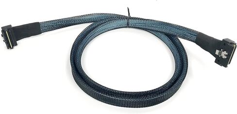 كابلات Sata micro | مضيق Slimsas المنخفضة 8i إلى RA 8i - 1M - 1M in Saudi Arabia