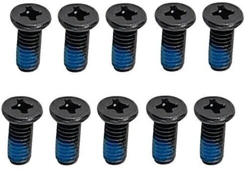 Gintai 10pcs قاع القاعدة السفلية البراغي البراغي الاستبدال لـ Acer Aspire 5 A515-43 (أسود) in Kuwait