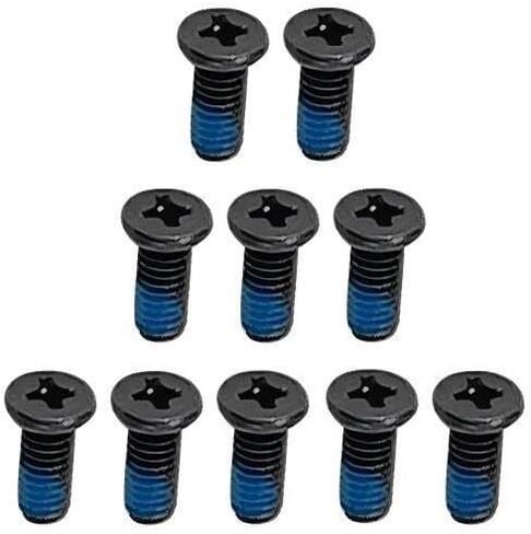 Gintai 10pcs قاع القاعدة السفلية البراغي البراغي الاستبدال لـ Acer Aspire 5 A515-43 (أسود) in Kuwait