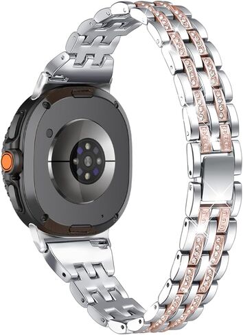 Bling Women Slim Band متوافق مع Samsung Galaxy Watch 8 40mm 44mm/Watch8 Classic 46mm rectybands in Kuwait