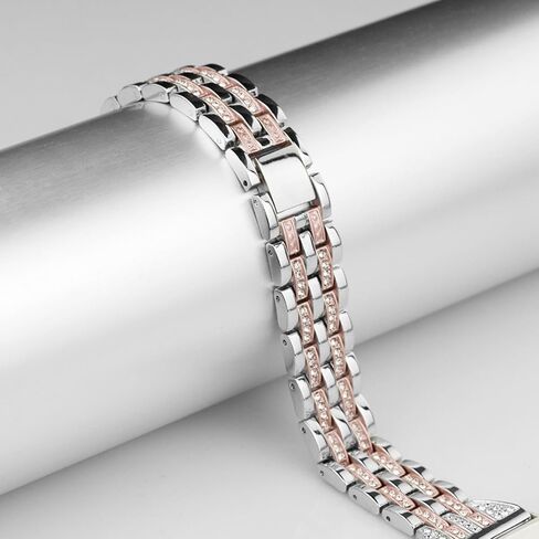 Bling Women Slim Band متوافق مع Samsung Galaxy Watch 8 40mm 44mm/Watch8 Classic 46mm rectybands in Kuwait