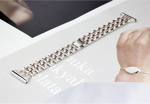 Bling Women Slim Band متوافق مع Samsung Galaxy Watch 8 40mm 44mm/Watch8 Classic 46mm rectybands in Kuwait