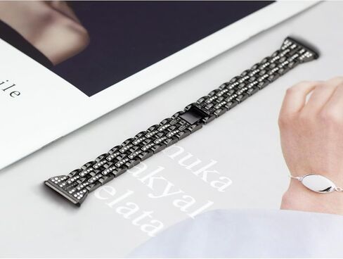Bling Women Slim Band متوافق مع Samsung Galaxy Watch 8 40mm 44mm/Watch8 Classic 46mm rectybands in Kuwait
