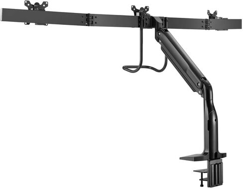 TRIPP LITE DMPDT1732AM SAFE-IT PRECTISION-PRECISTION TRIPLE 17-32 بوصة مراقبة سطح المكتب ، وتناوب 90 درجة ، ومساحة لإدارة الكابلات ، وتوافق مع VESA ، و 5 سنوات ، و 65.2 "× 23.5" x34.9 "، أسود ، أسود in Kuwait