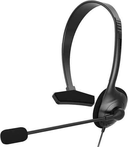 سماعة رأس الهاتف ، سماعات رأس USB مع سماعة رأس ميكروفون أحادية الجانب سماعة رأس اتصال خفيفة الوزن لجهاز الكمبيوتر/الكمبيوتر المحمول/الكمبيوتر in Kuwait