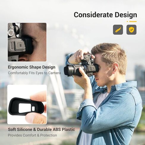 Eyecup + Cooler Kit：EOS R7 Eyecup with Camera Cooler Kit with Magnetic Rechargeable Battery in Saudi Arabia