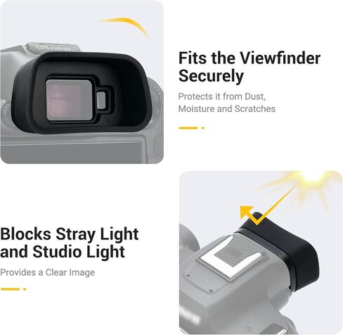 Eyecup + Cooler Kit：EOS R7 Eyecup with Camera Cooler Kit with Magnetic Rechargeable Battery in Saudi Arabia
