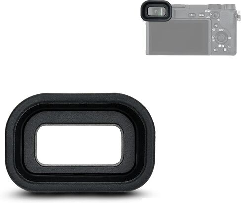Soft Silicone Camera Viewfinder Eyepiece Extended Eyecup for Sony A6600 A6500 A6400 Eye Cup Protector Replaces for Sony FDA-EP17 in Kuwait
