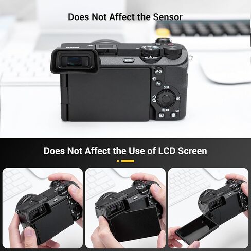 Eyecup + Cooler Kit：Camera Eyecup Replaces Sony FDA-EP20 with Camera Cooler Kit with Magnetic Rechargeable Battery in Saudi Arabia